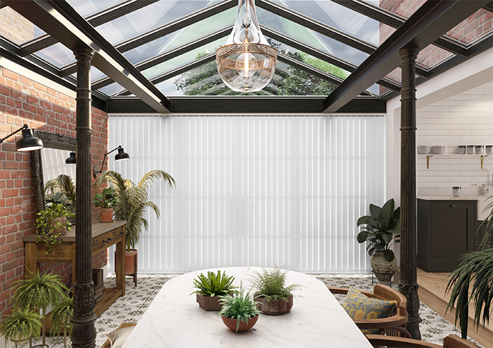 Amalfi, Linen White - Vertical Blind - Image 9